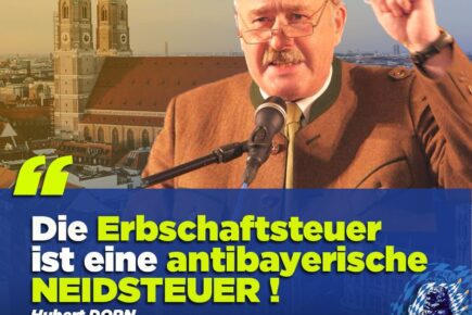 Die Erbschaftssteuer führt zur Enteignung unserer Heimat!