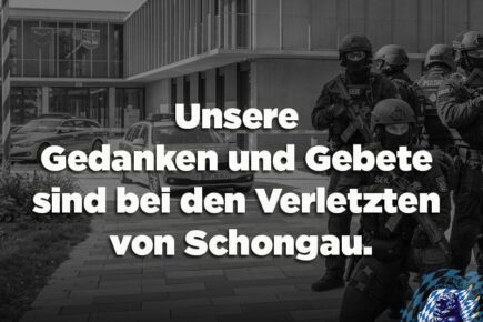 Unsere Gedanken und Gebete sind bei den Verletzten von Schongau.