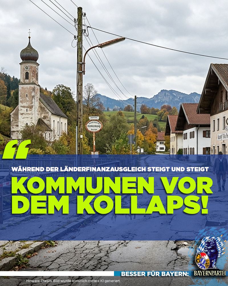 Bayerns Kommunen vor dem Kollaps retten!