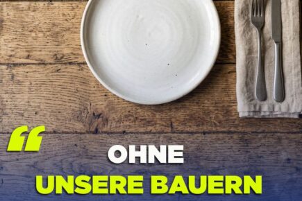 Bäuerliche Landwirtschaft erhalten – heimische Lebensmittelversorgung sichern! 