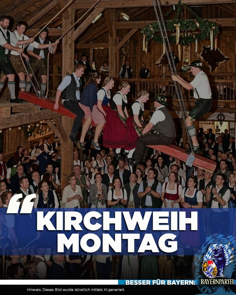 Gesegneten Kirchweihmontag!